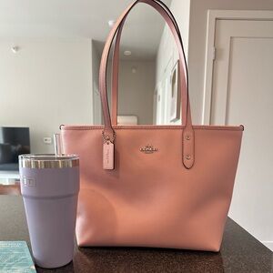 Coach City Zip Leather Tote